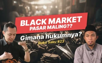 Hukum Black Market Kajian Kitab Fathul Qorib Buku Saku 23 - Bolehkah Beli di Pasar Maling