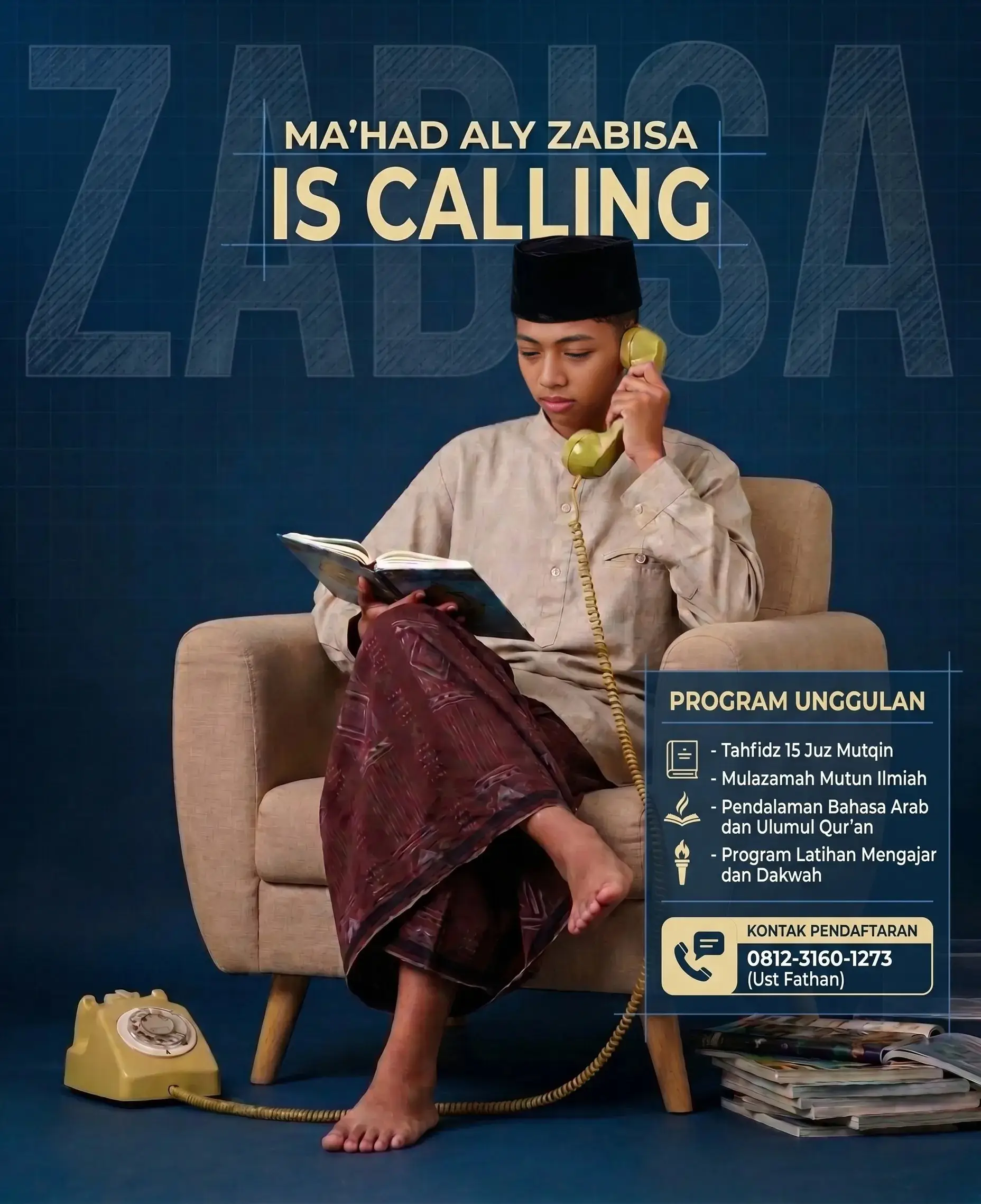 Pendaftaran Ma'had Aly Zabisa Bulu